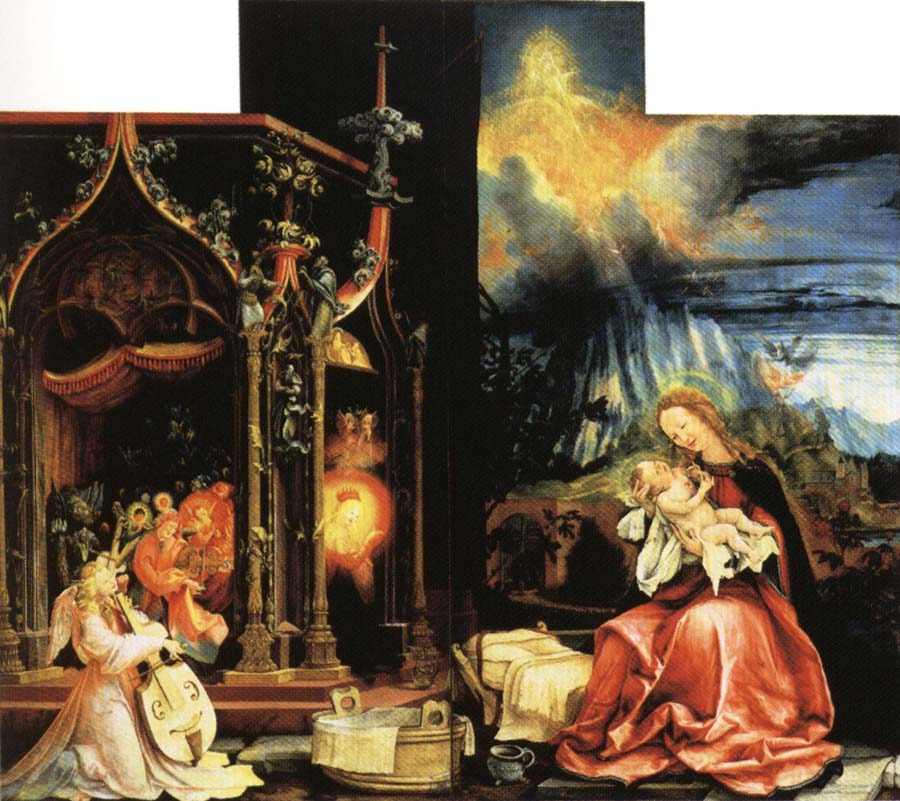 Isenheim Altar Allegory of the Nativity